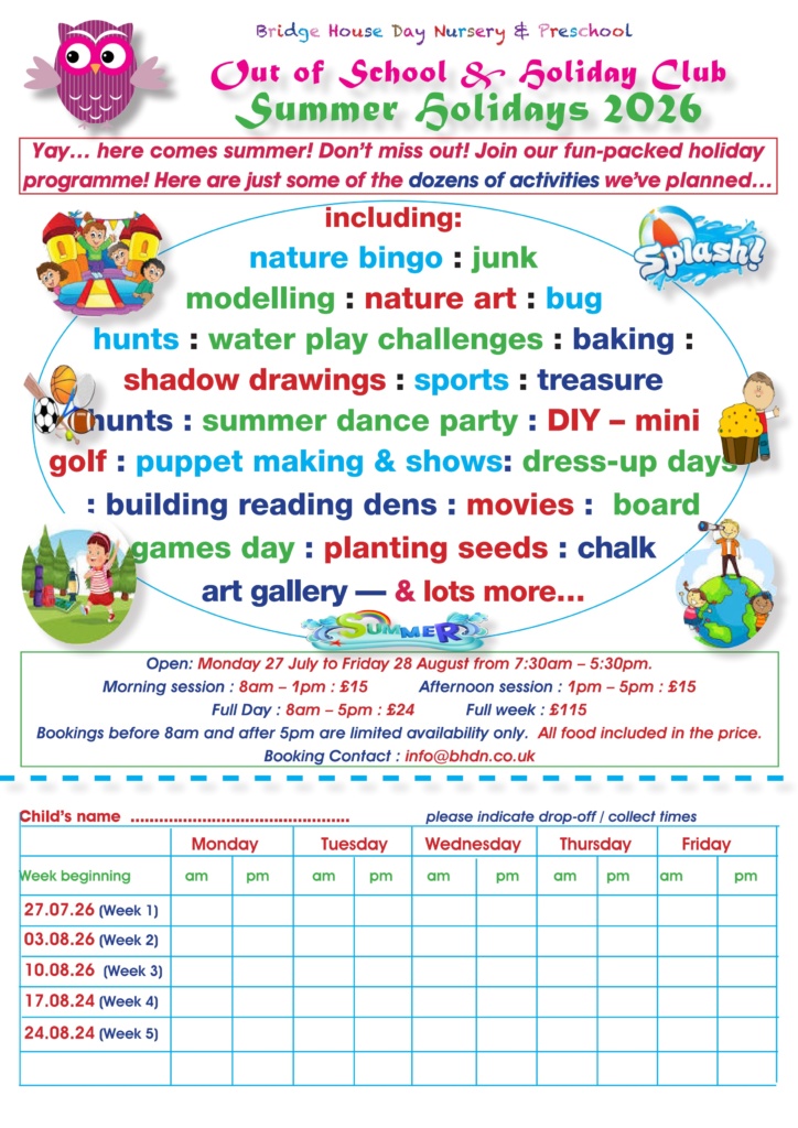 HolidayactivitiesSummer2026